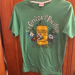 HOMAGE Green La Cerveza del Pacifico Kids Tee